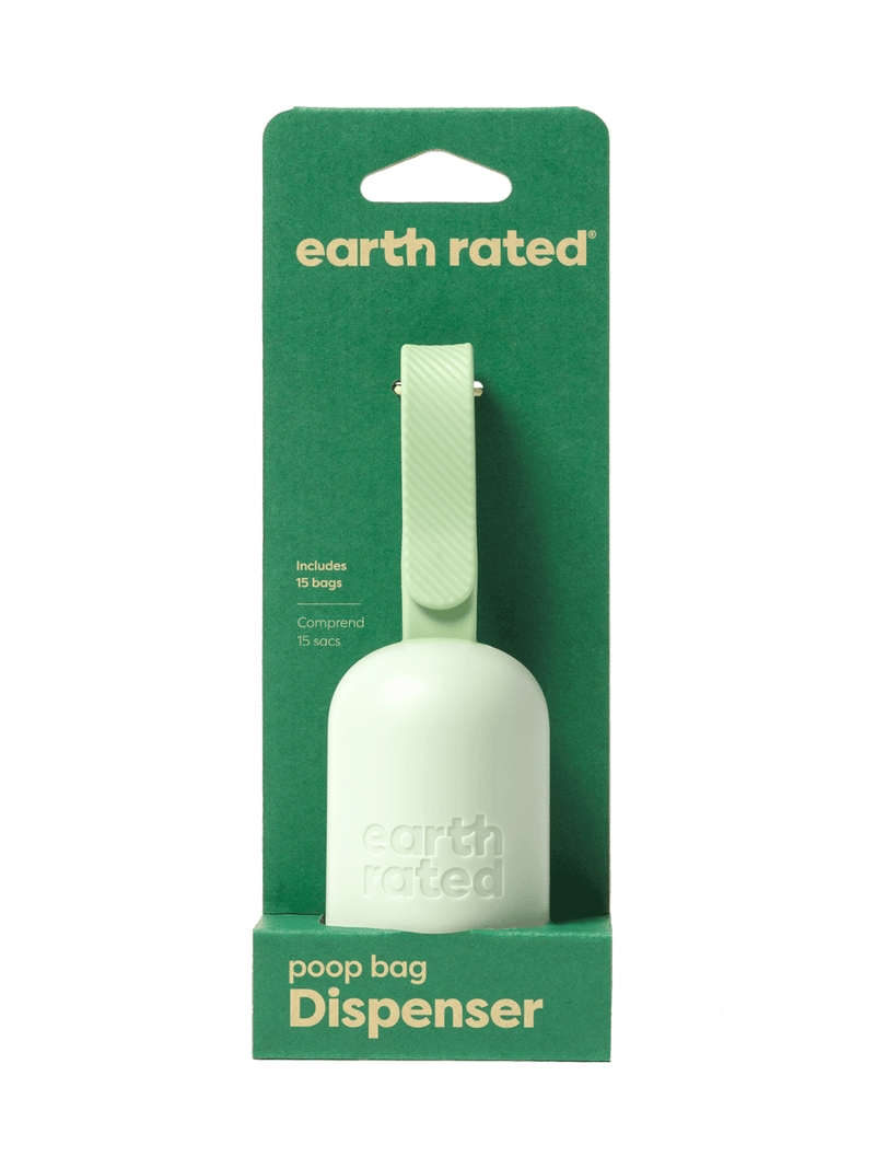 Poop Bag Dispenser with 15 Bags B2